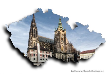 Prague Castle (on Czech Republic map)