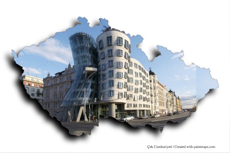 Dancing House (on Czech Republic map)
