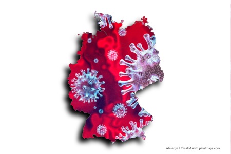 Covid-19 (on Germany map)