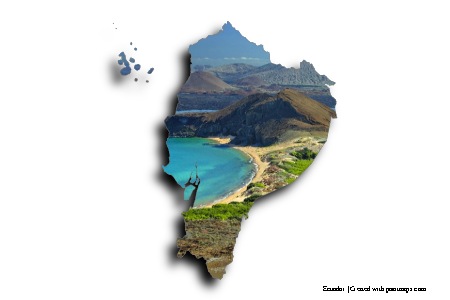 Galapagos Islands (on Ecuador map)