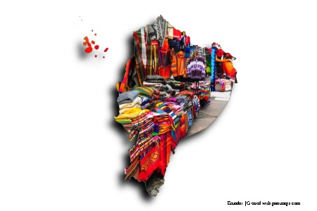 Otavalo Market (on Ecuador map)