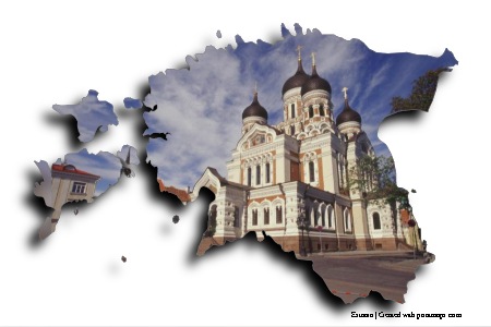 Alexander Nevski Cathedral (on Estonia map)