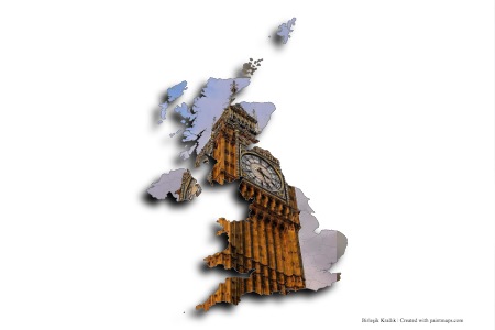 London Clock Tower (on United Kingdom map)