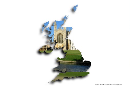 Cambridge (on United Kingdom map)