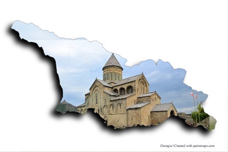 Svetitshoveli Cathedral (on Georgia map)