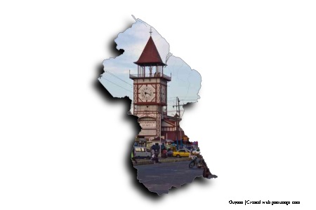 Georgetown (on Guyana map)