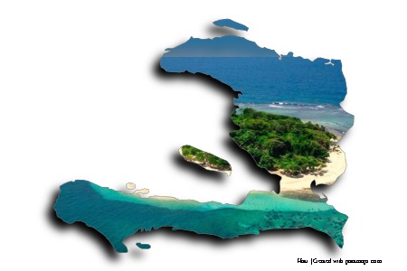Amiga Island, Haiti (on Haiti map)