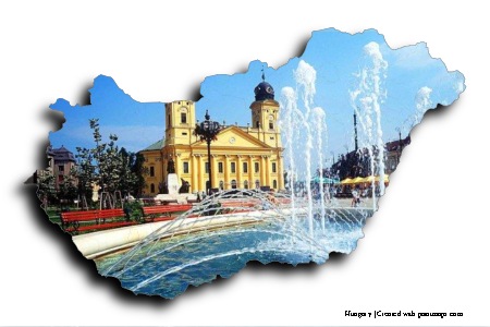 Debrecen (on Hungary map)