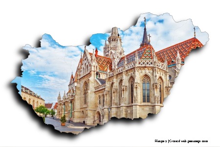 Matthias Church (on Hungary map)