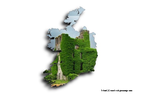 Benteng Menlo (di peta Irlandia)