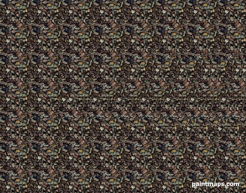 AUSTRIA Peta dalam Stereogram 3D (Mata Ajaib)