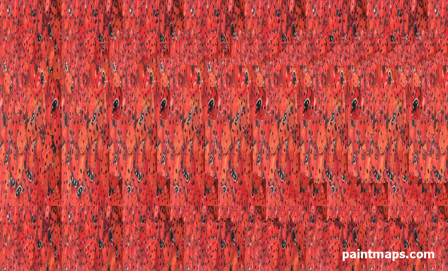 BULGARIA Peta dalam Stereogram 3D (Mata Ajaib)