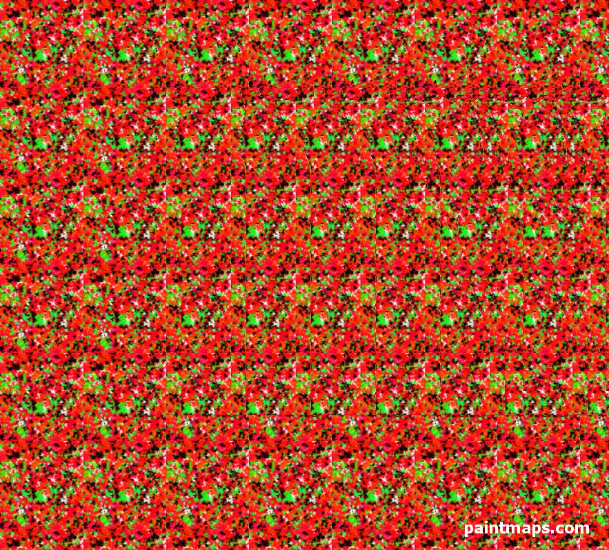 MISIR Haritası - 3D Stereogram (Şaşı Bak Şaşır)