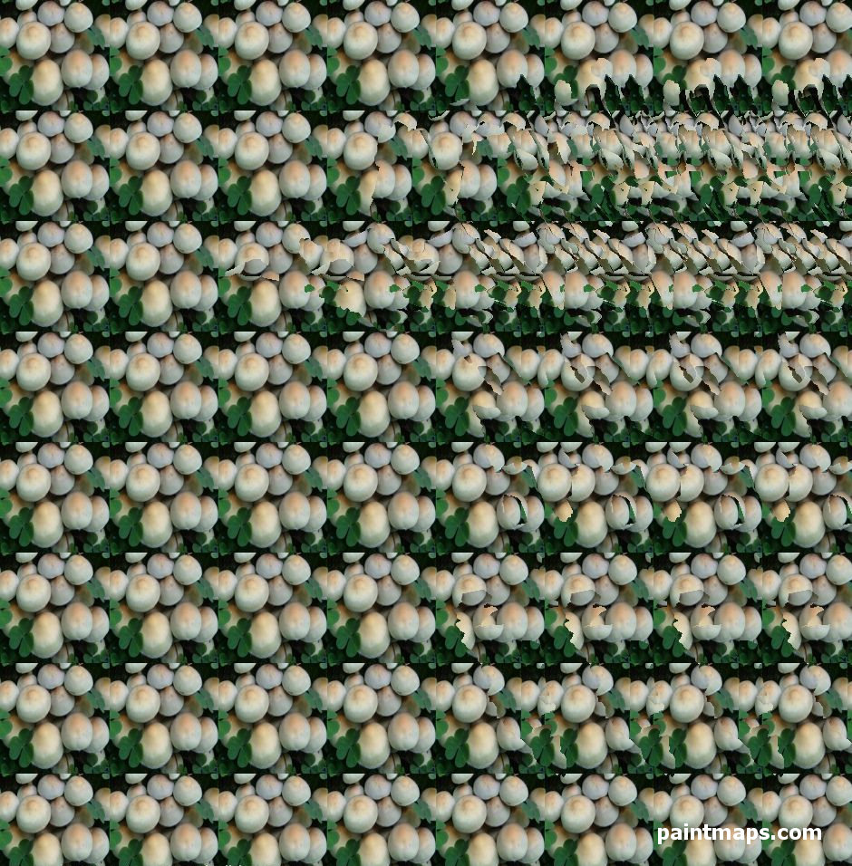 FAROE-ADALARI Haritası - 3D Stereogram (Şaşı Bak Şaşır)