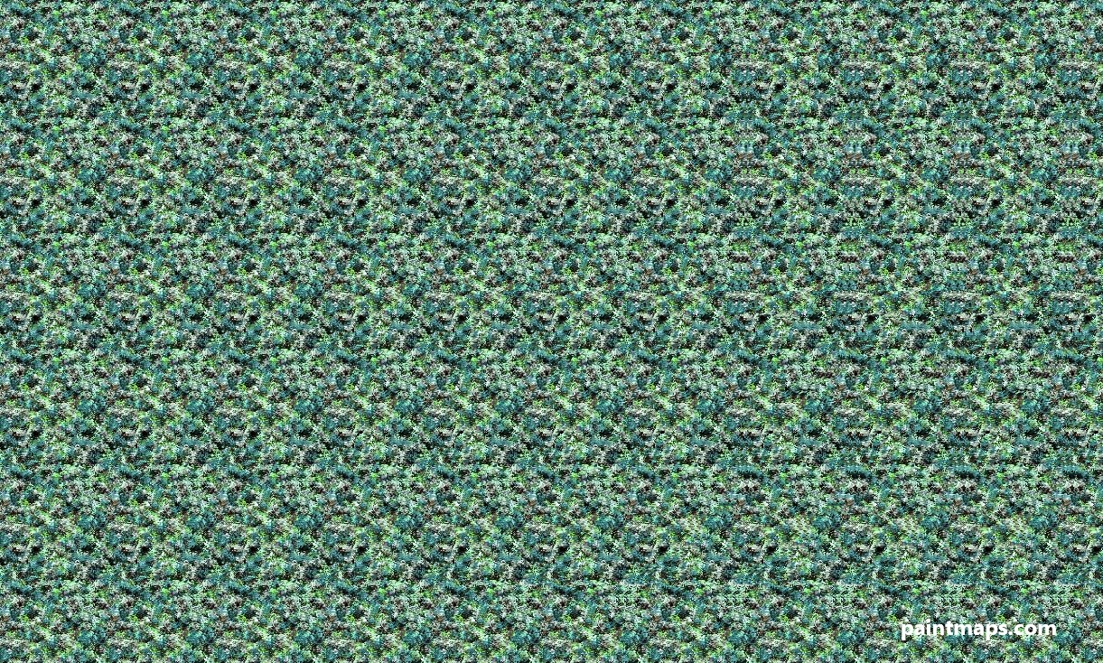 GUATEMALA Haritası - 3D Stereogram (Şaşı Bak Şaşır)