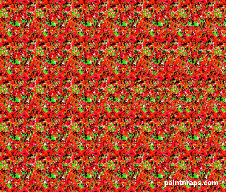 JAPONYA Haritası - 3D Stereogram (Şaşı Bak Şaşır)