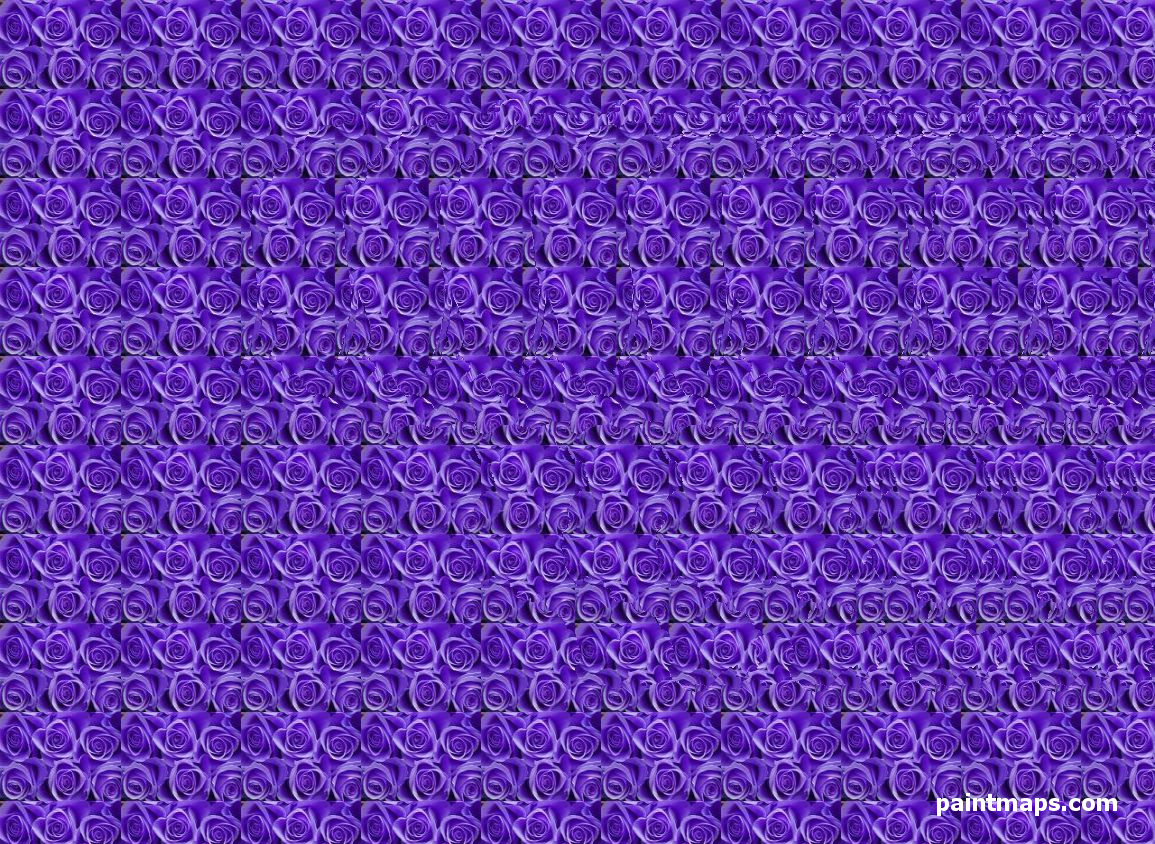 LITHUANIA Peta dalam Stereogram 3D (Mata Ajaib)