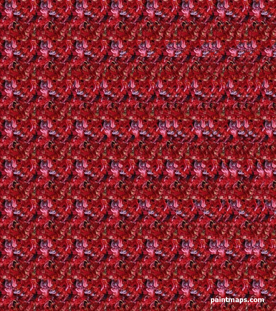 PERU Haritası - 3D Stereogram (Şaşı Bak Şaşır)