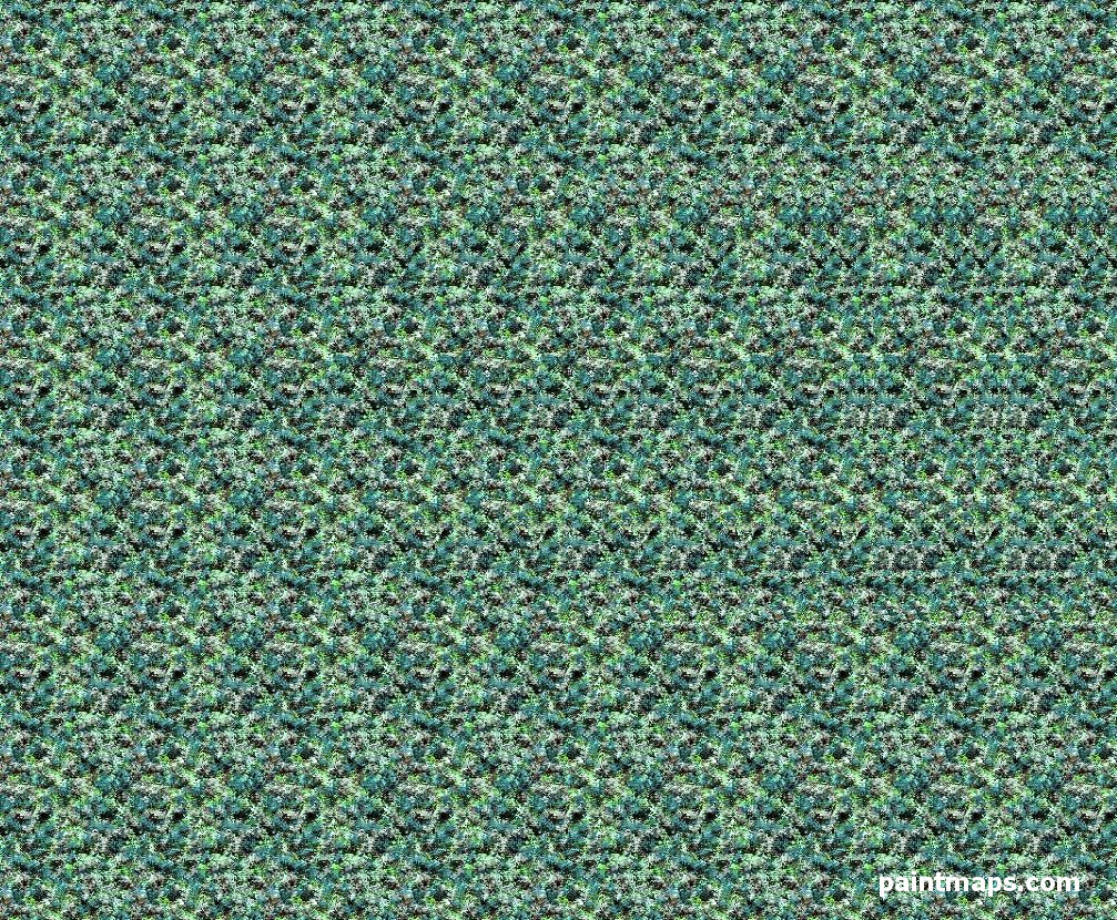 ROMANYA Haritası - 3D Stereogram (Şaşı Bak Şaşır)