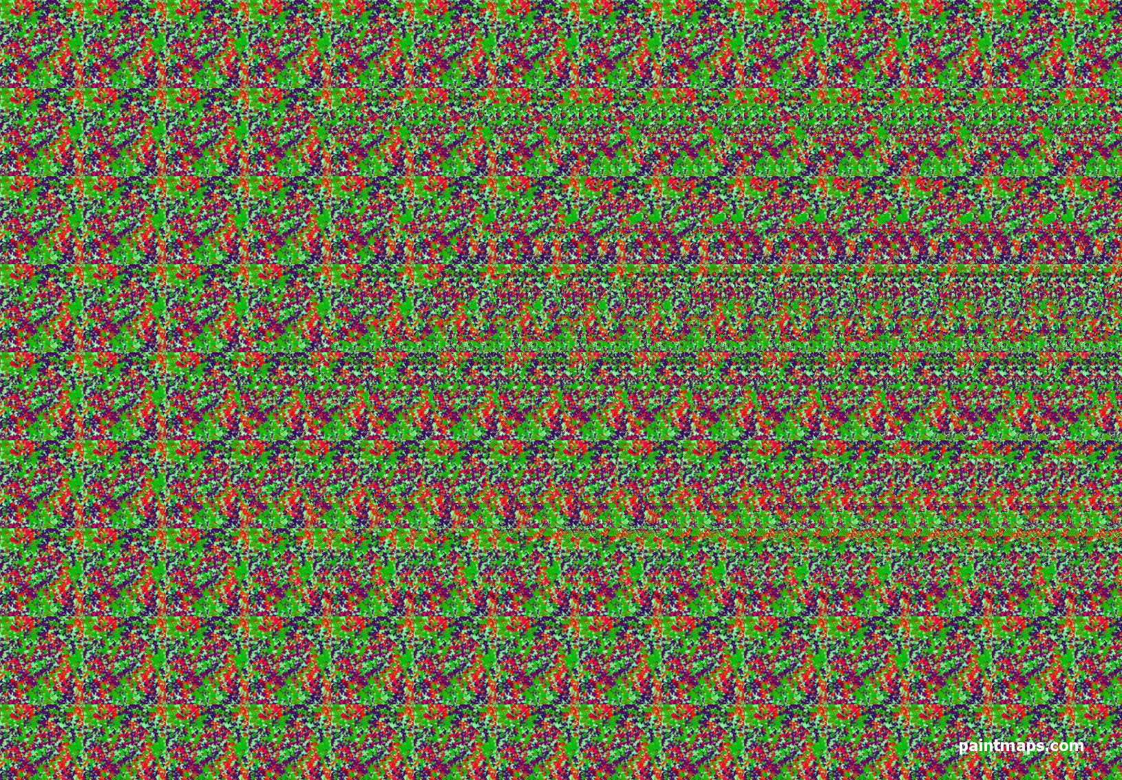 RUSSIA Peta dalam Stereogram 3D (Mata Ajaib)