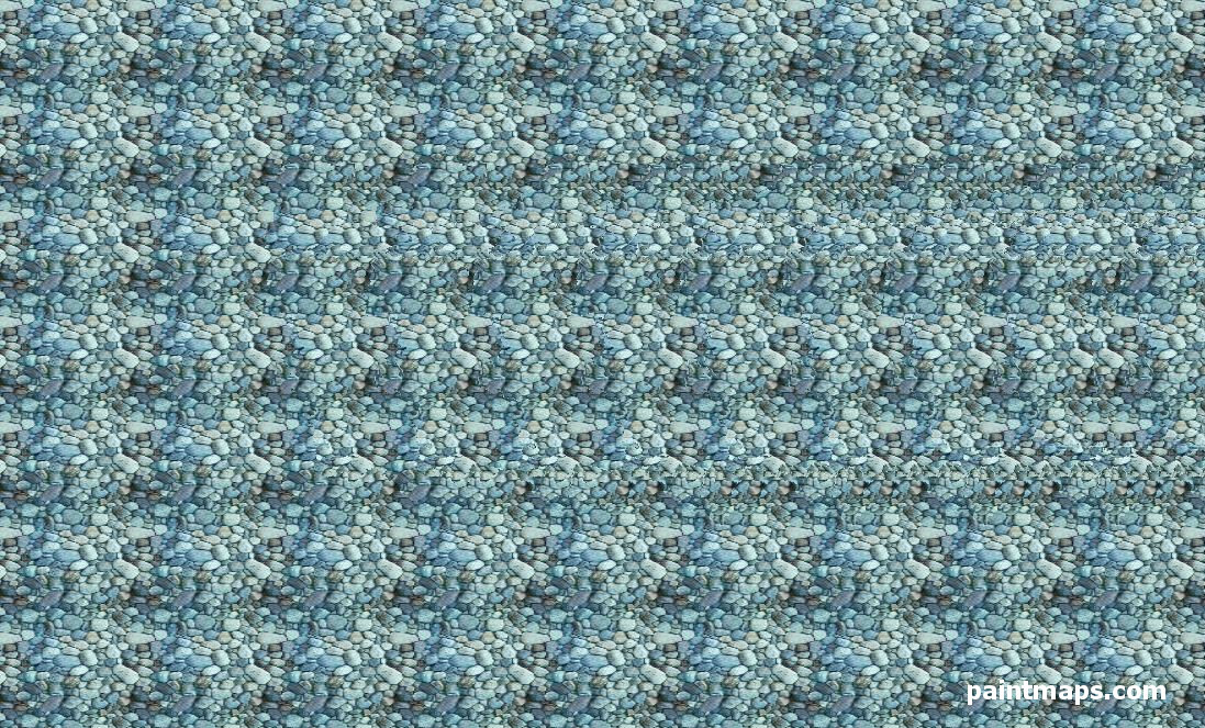 TURKIYE Haritası - 3D Stereogram (Şaşı Bak Şaşır)