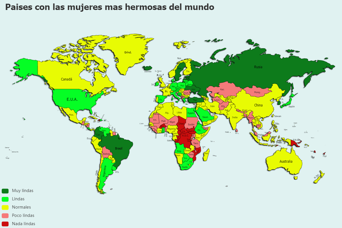 countries-with-the-most-beautiful-women-in-the-world-world-user-maps