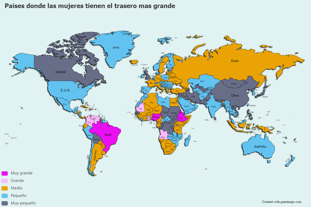 Paises mas largo del mundo