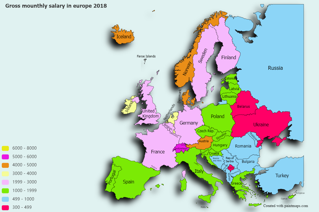 Gross Mounthly Salary In Europe 2018 Europa Mapas De Usuario gross-mounthly-salary-in-europe-2018-europa-mapas-de-usuario