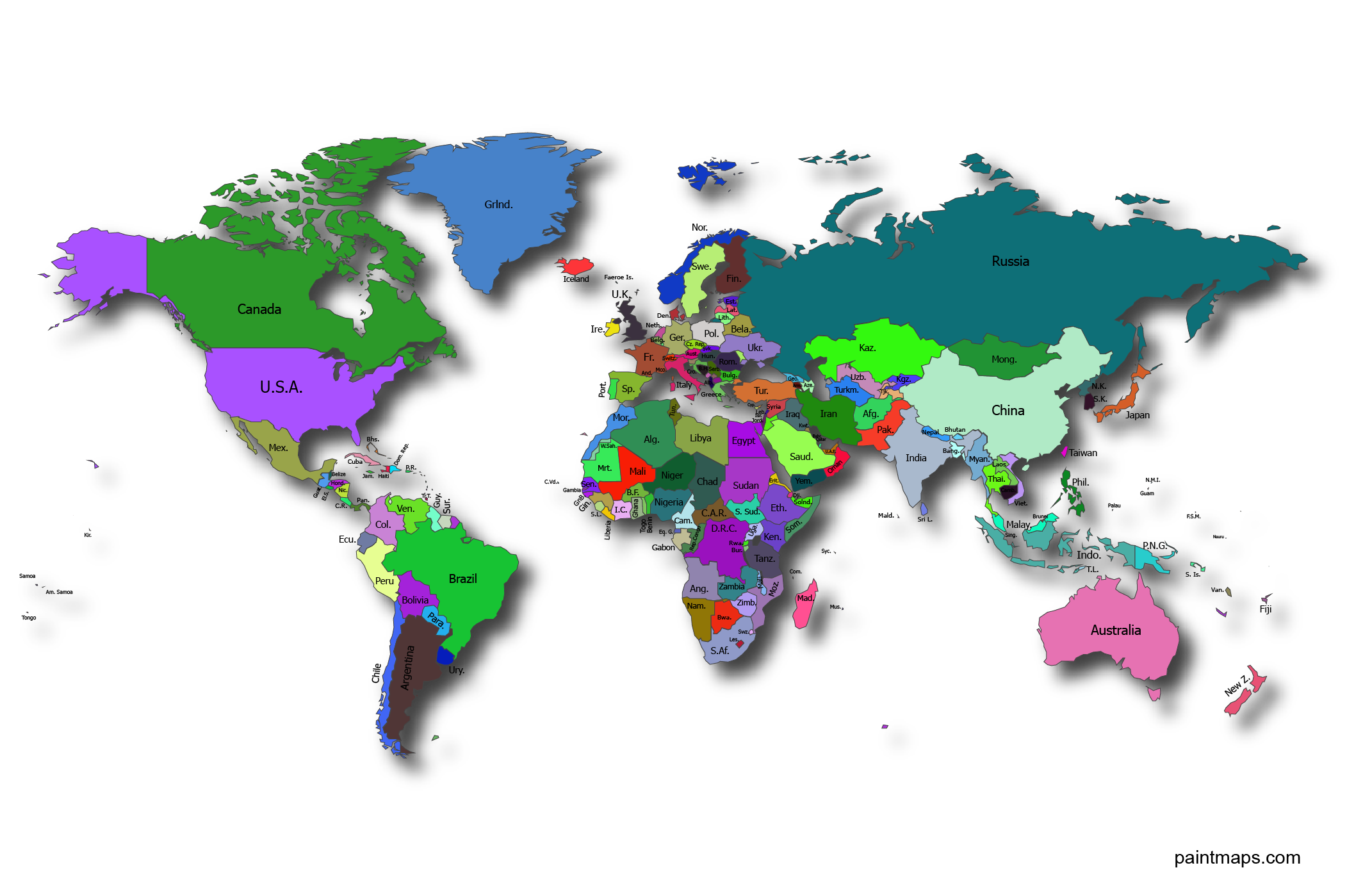 Download Download, Free World Miller Projection Vector Map (EPS, SVG, PDF, PNG, Adobe Illustrator).